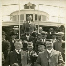 Unidentified Group of Men on Boat